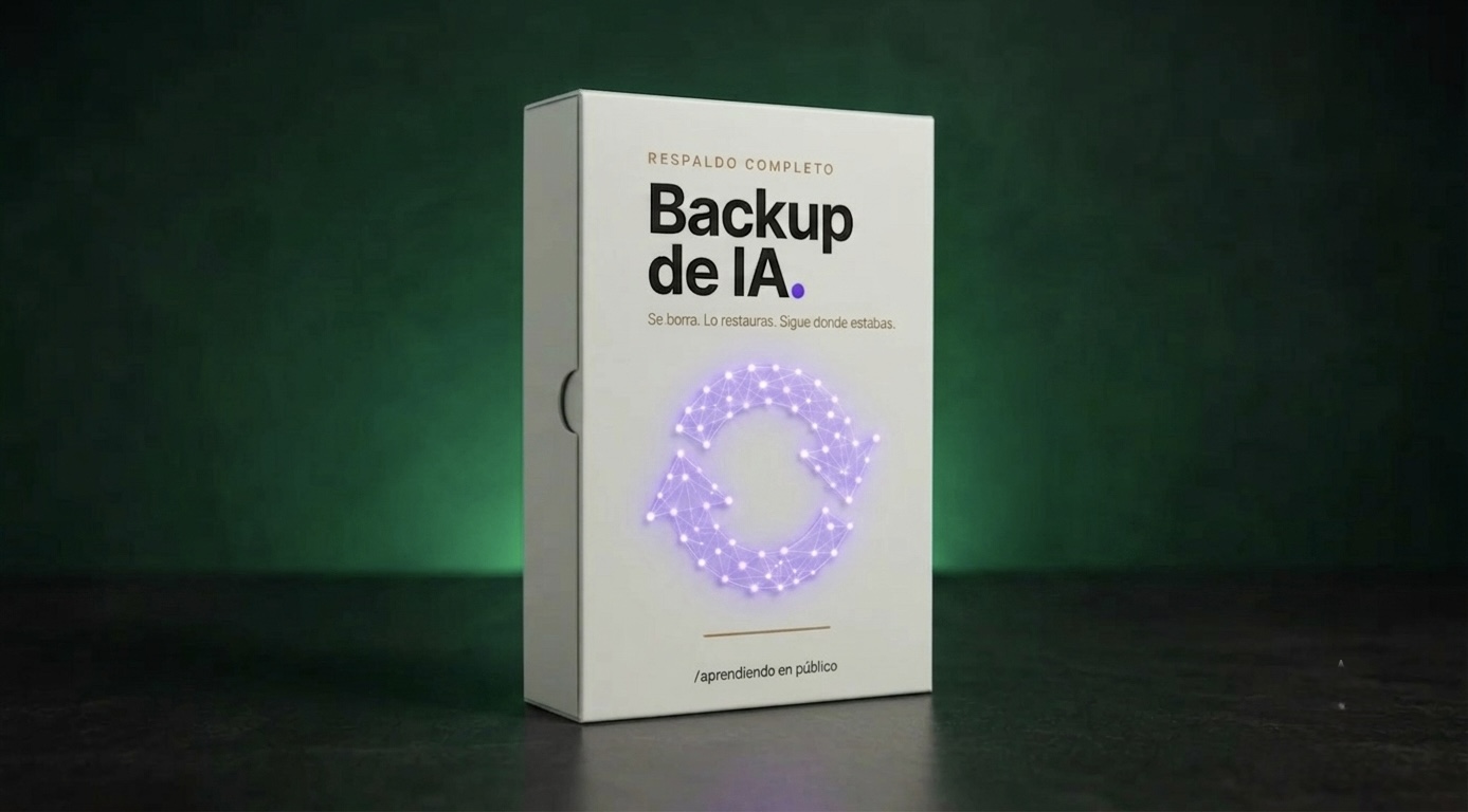 Backup de IA: tu IA guarda una copia de tu trabajo cada semana